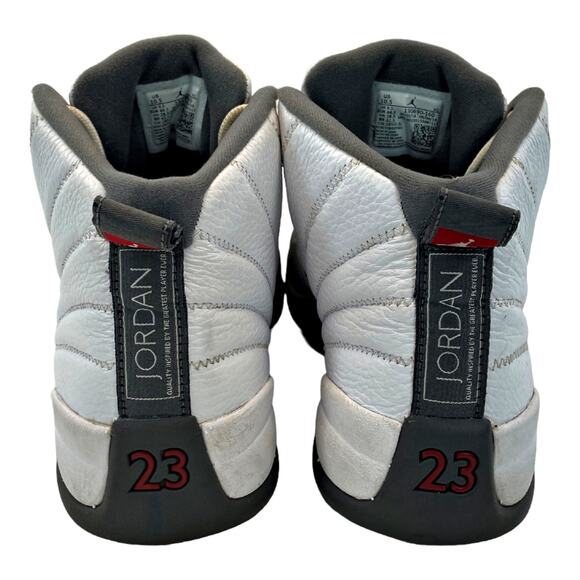 Nike Air Jordan 12 Retro White Black Dark Gray 2019  130690-160 main image 7
